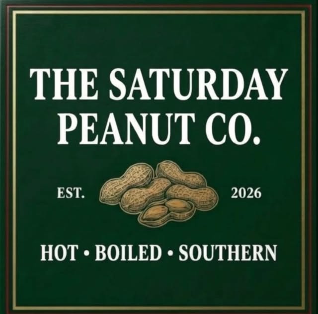 Introducing The Saturday Peanut Co., established 2026